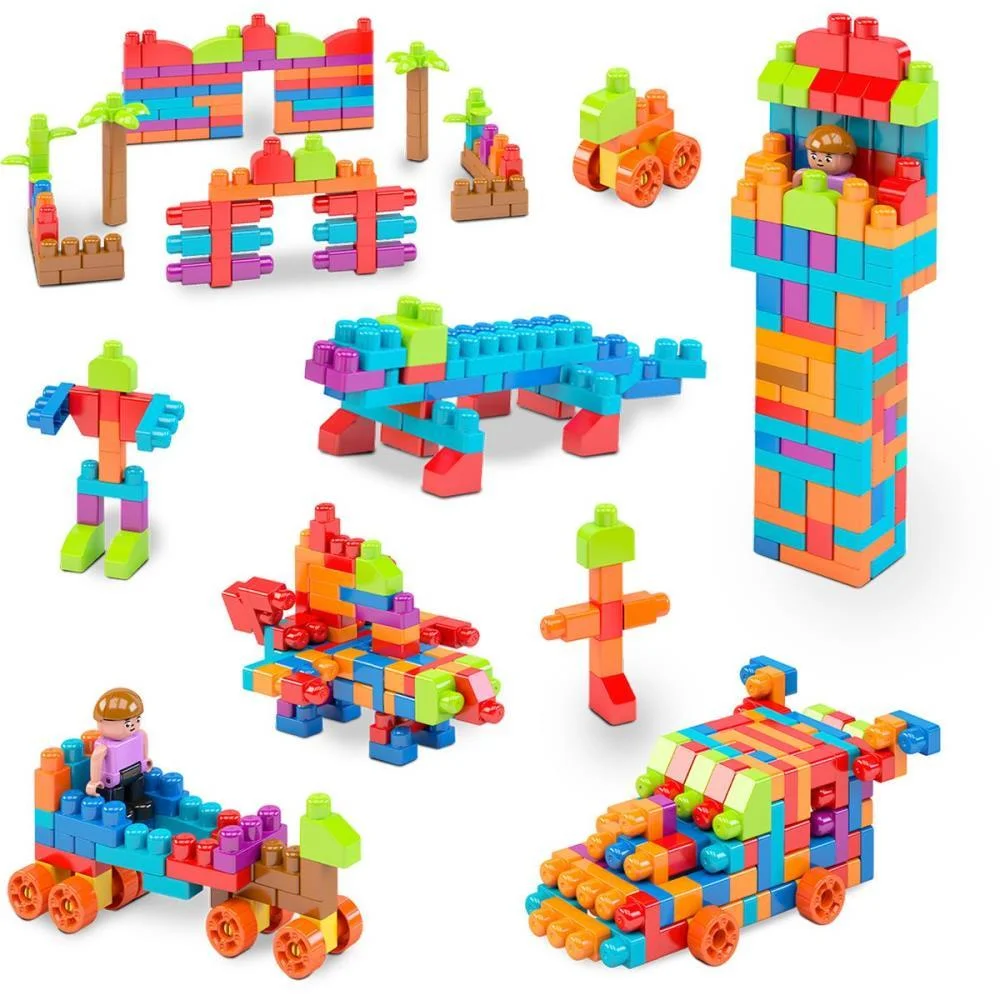 Brinquedo Para Montar Mais Blocolandia Click 370Pcs Dismat