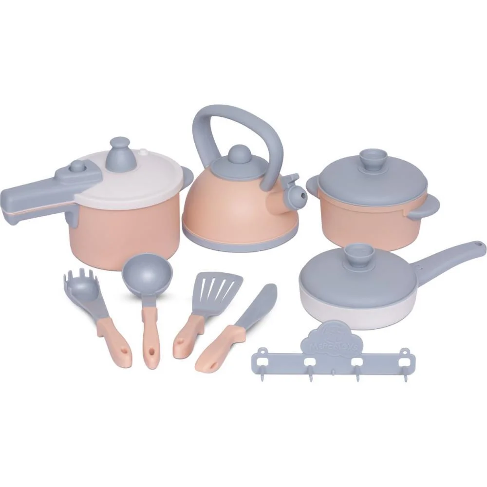 Brincando De Casinha Jogo De Panelinha.baby Gourmet Merco Toys