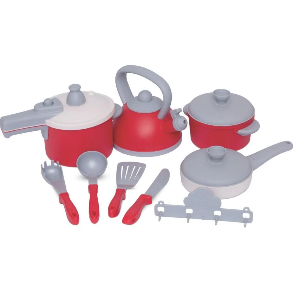 Brincando De Casinha Jogo De Panelinhas Gourmet Vm Merco Toys