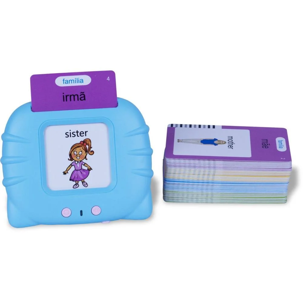 Brinquedo Educativo Maquina De Cartas Bilingue Bee Toys