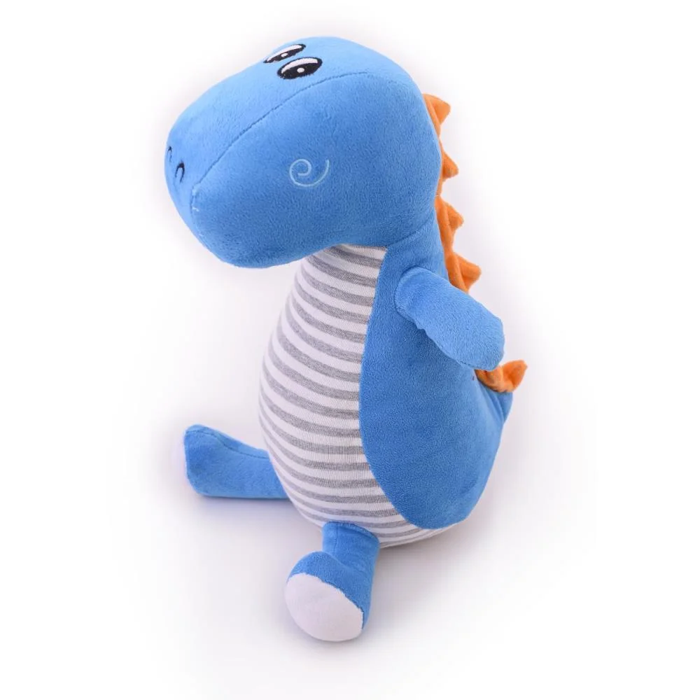 Pelucia Listradonte Azul 34Cm Zip