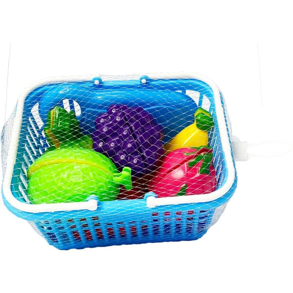 Brincando De Casinha Cestinha Frutas Crec 9Pcs (S) Toy Mix