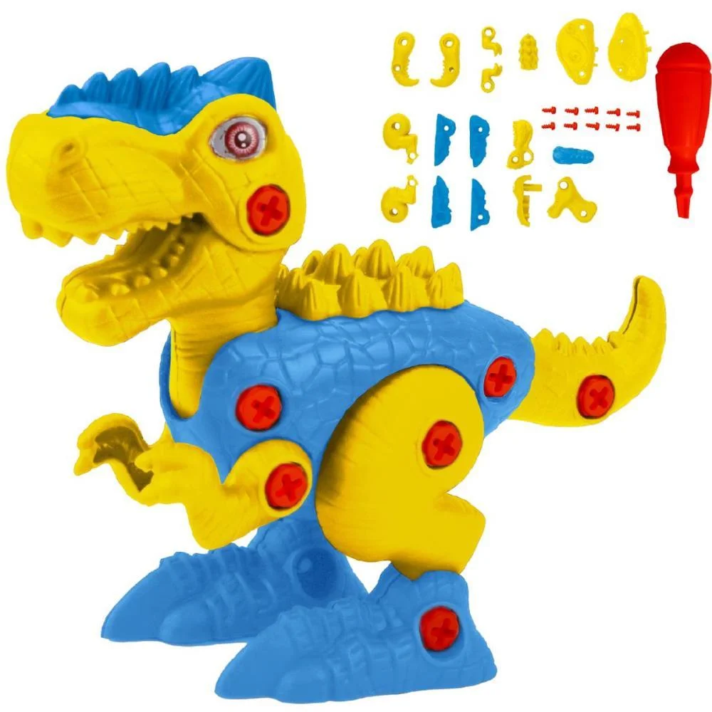 Brinquedo Para Montar T-Rex Monta E Desmonta Homeplay