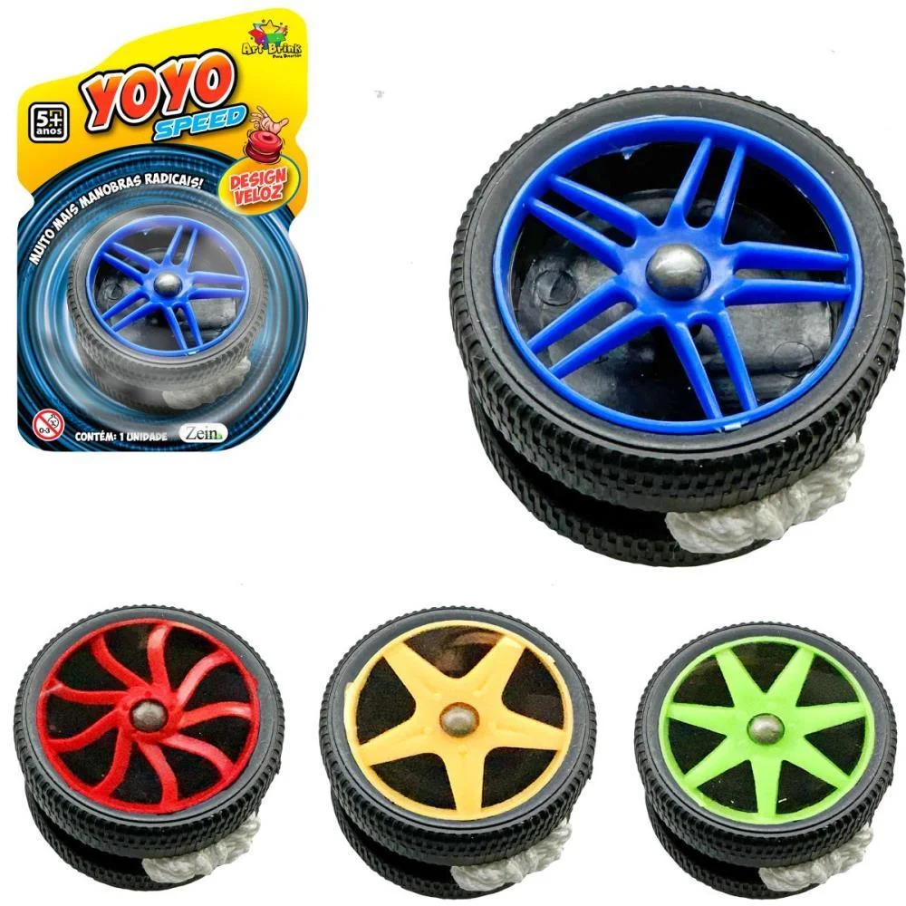 Brinquedo Diverso Ioio Roda Sortida 5,5Cm Art Brink