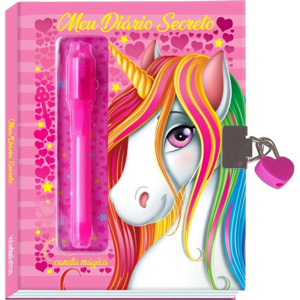 Diario Meu Diario Secreto Unicornio Vale Das Letras