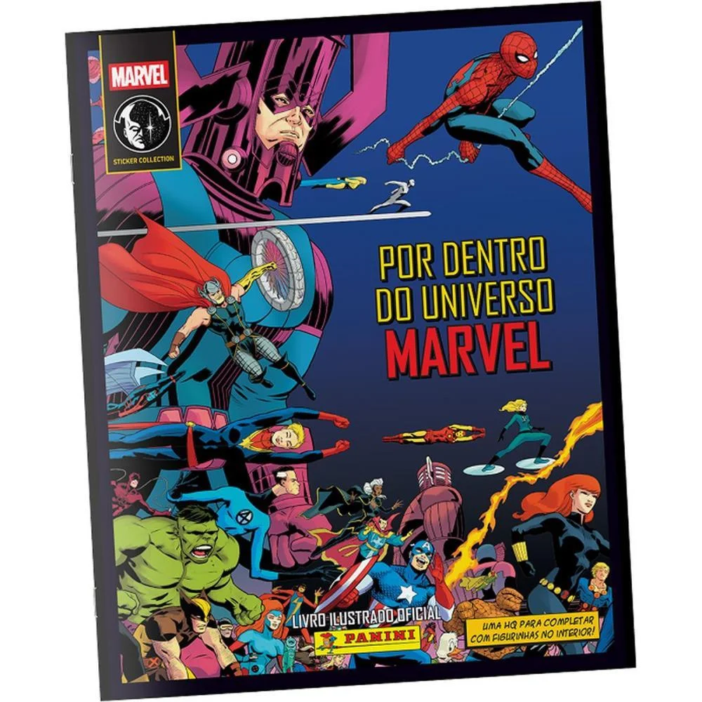 Album De Figurinhas Marvel Comics Brochura Panini