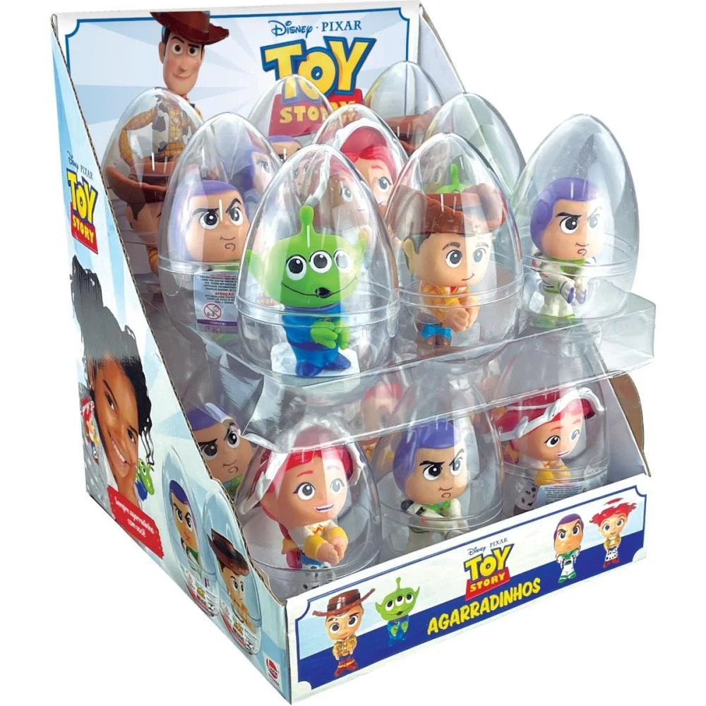 Boneco E Personagem Toy Story Agarradinho No Ovo Lider