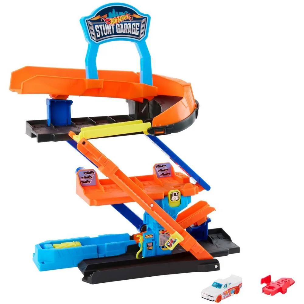 Hot Wheels Pista City Garagem De Acrobacias Mattel