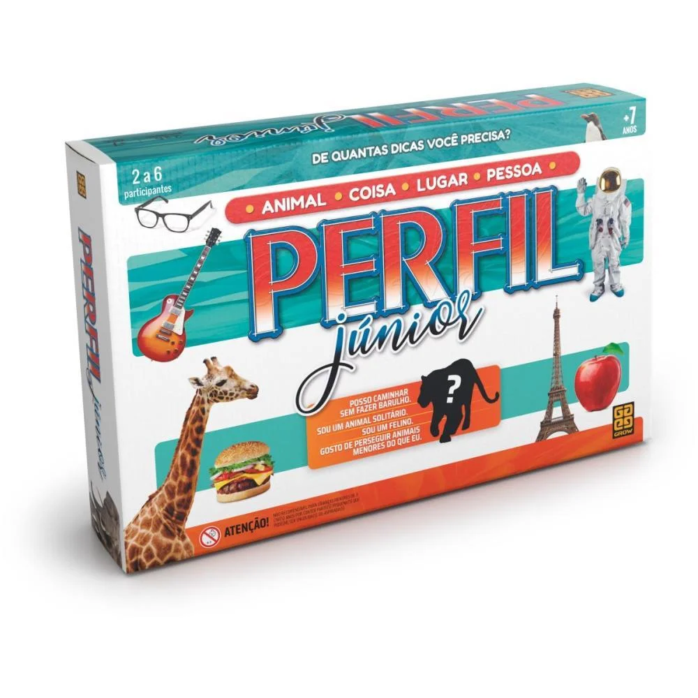 Jogo De Tabuleiro Perfil Junior Grow
