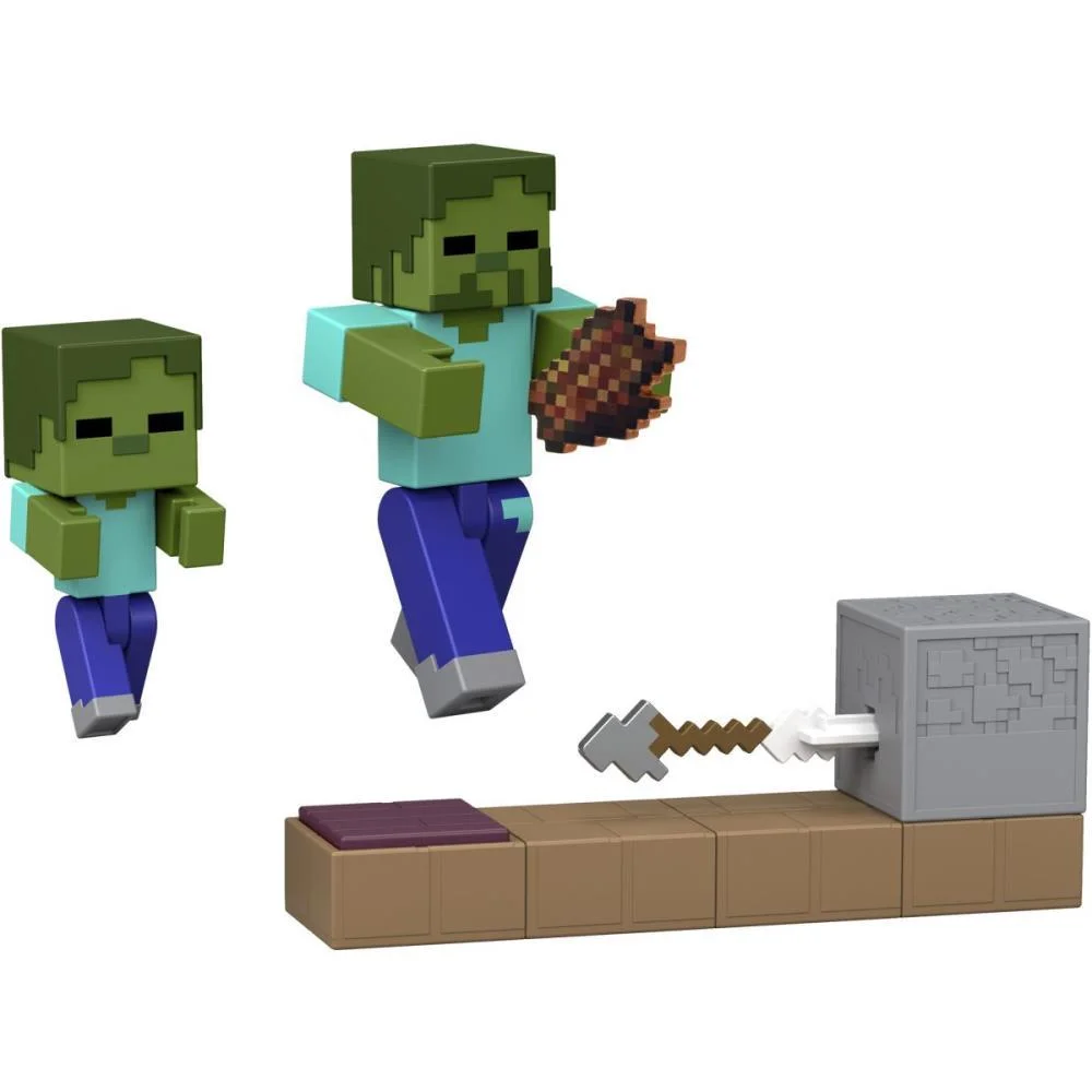 Boneco E Personagem Minecraft Vanilla Mecani.8Cm(S Mattel