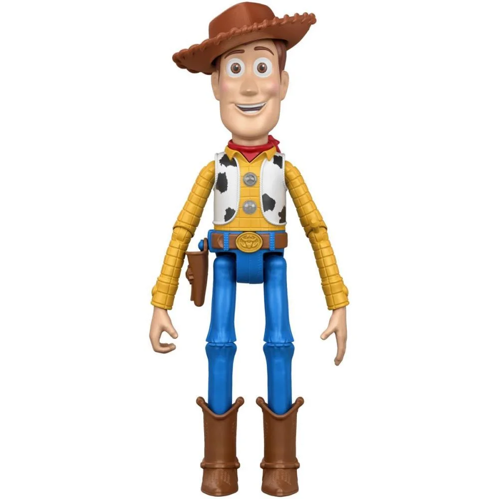 Boneco E Personagem Toy Story Wood C/Som 17,7Cm Mattel