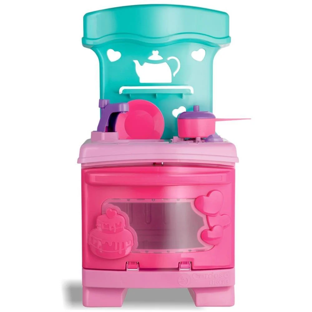 Brincando De Casinha Cozinha Sonho De Menina 49Cm Cardoso Toys