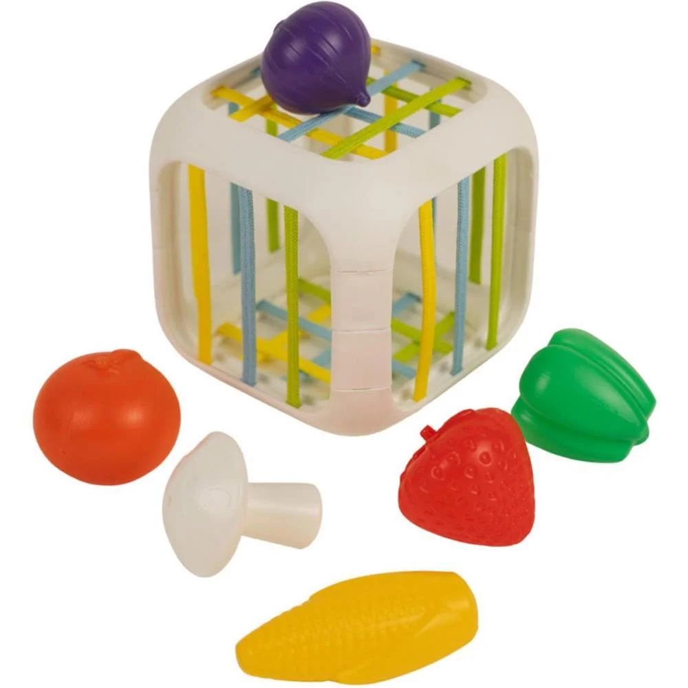 Brinquedo Para Bebe Cubo De Frutinhas Ggb Plast