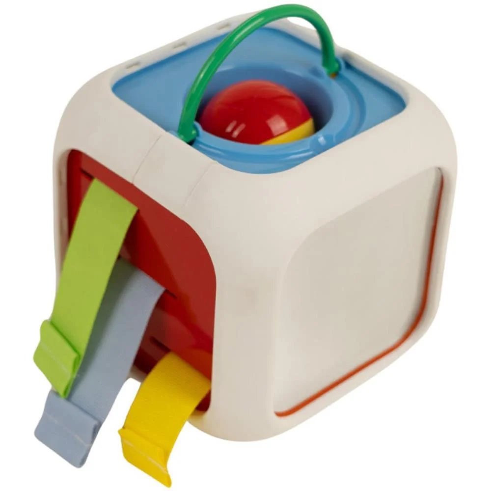 Brinquedo Para Bebe Cubo De Atividades 6 Em 1 Ggb Plast