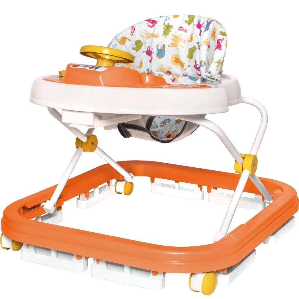 Andador Soft Way Sonoro Laranja Styll Baby