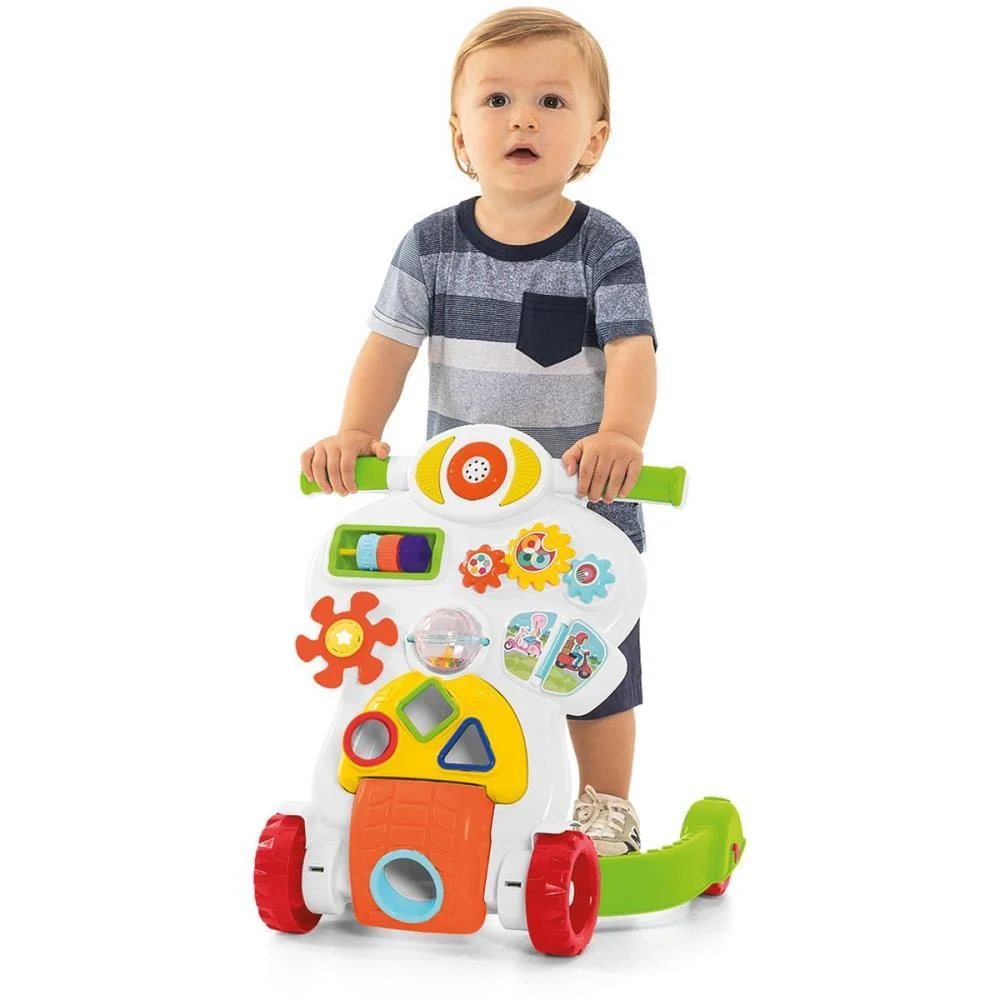 Andador Bebe Piloto Menino Tateti