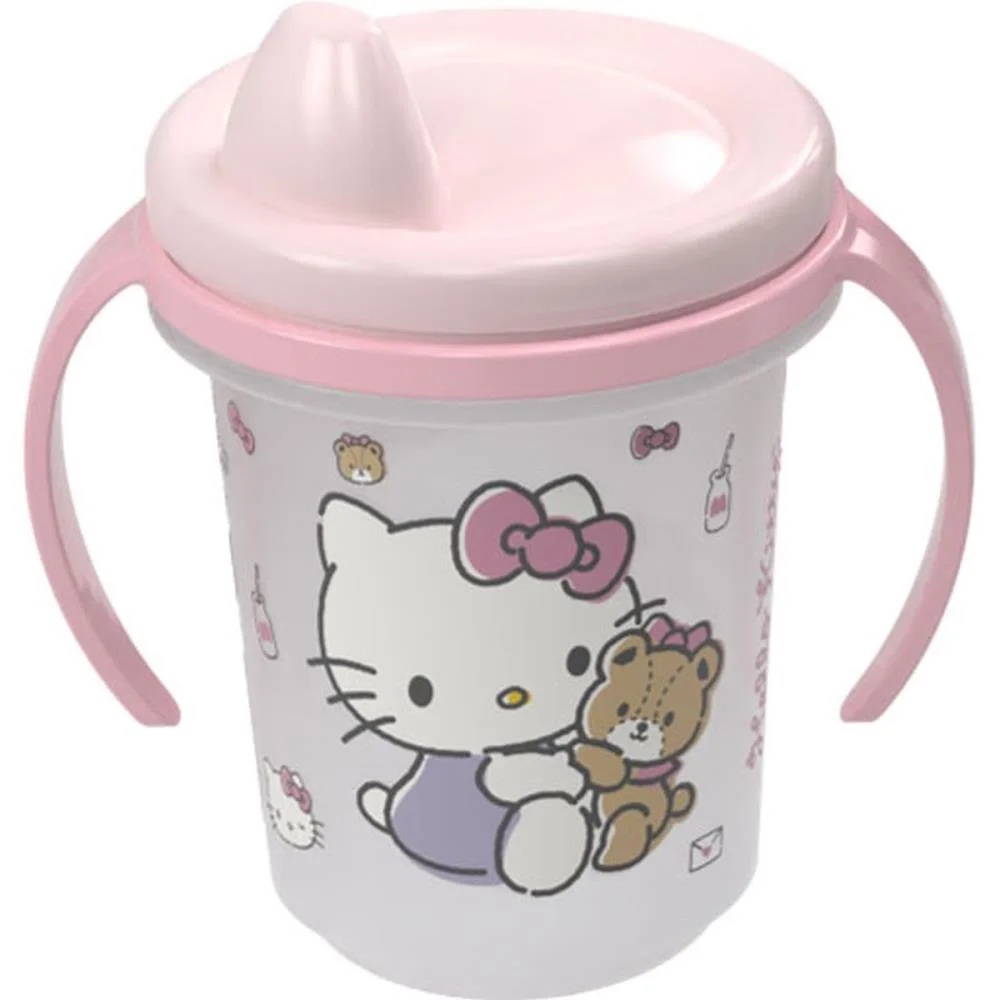 Copo Treinamento Hello Kitty Trio 280Ml Plasutil
