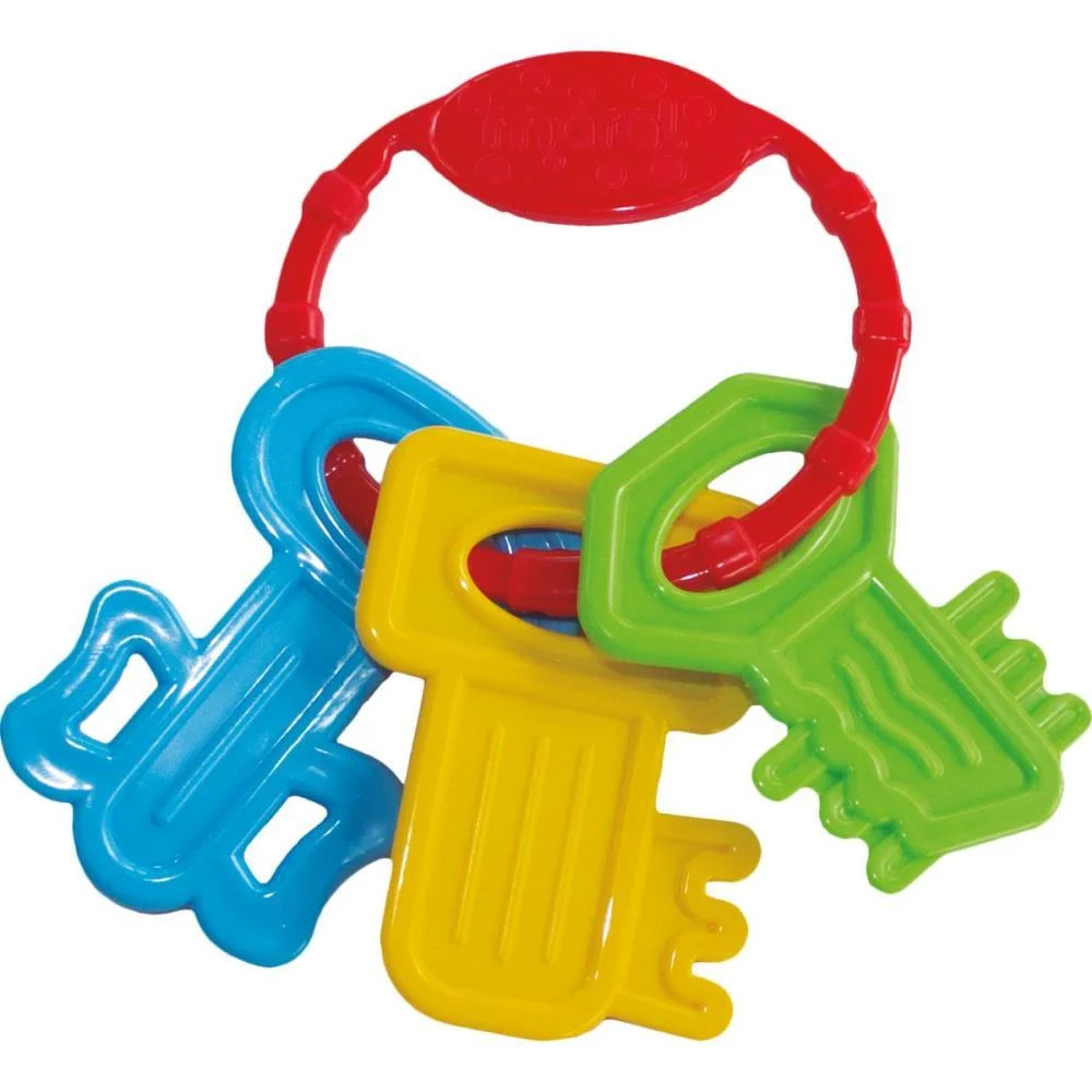 Mordedor Infantil Baby Keys Colorido Maral