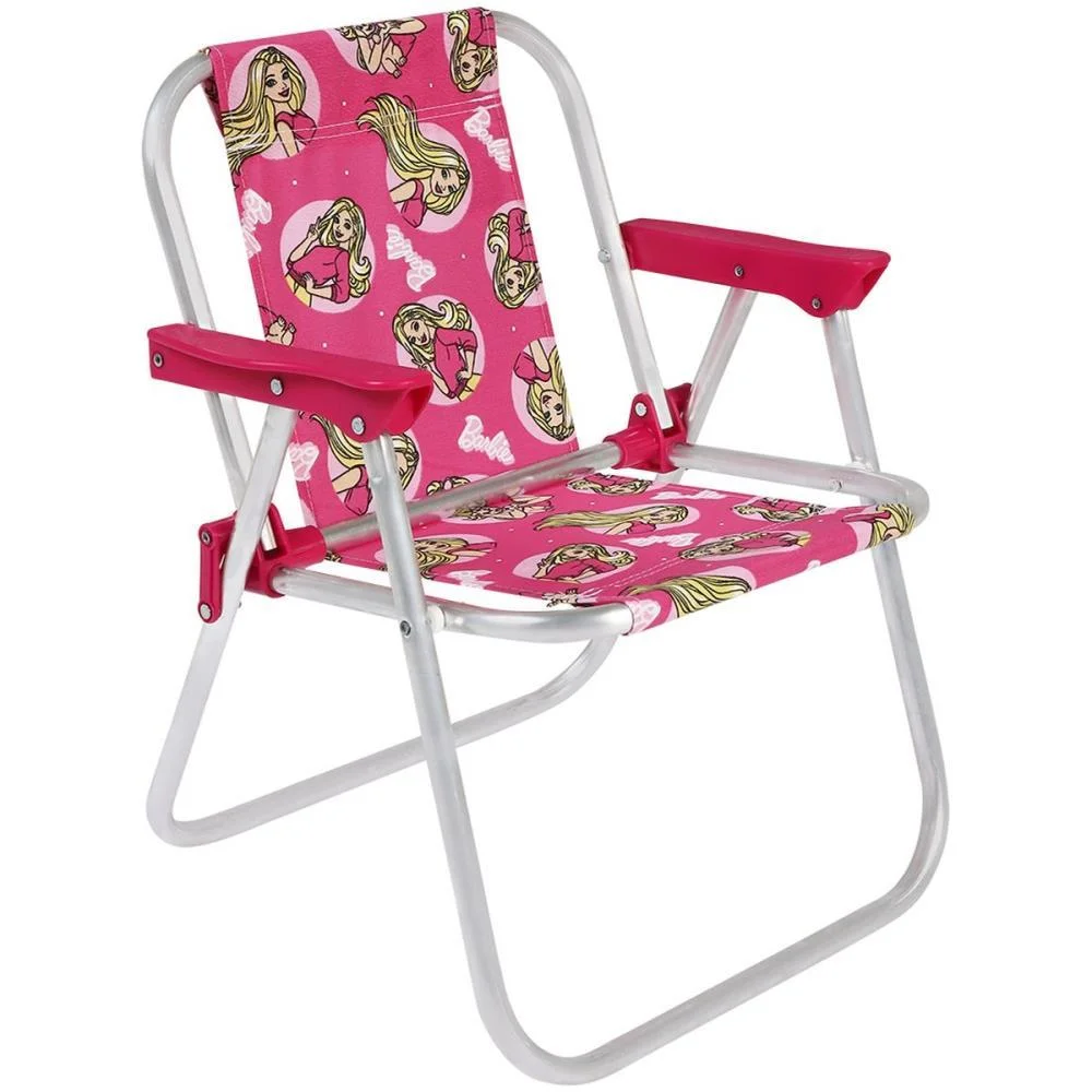 Cadeira P/Piscina/Praia Barbie 30Kg 39X41,5X49,5Cm Bel