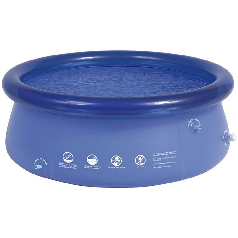 Piscina 1400L Redonda Splash Fun Mor