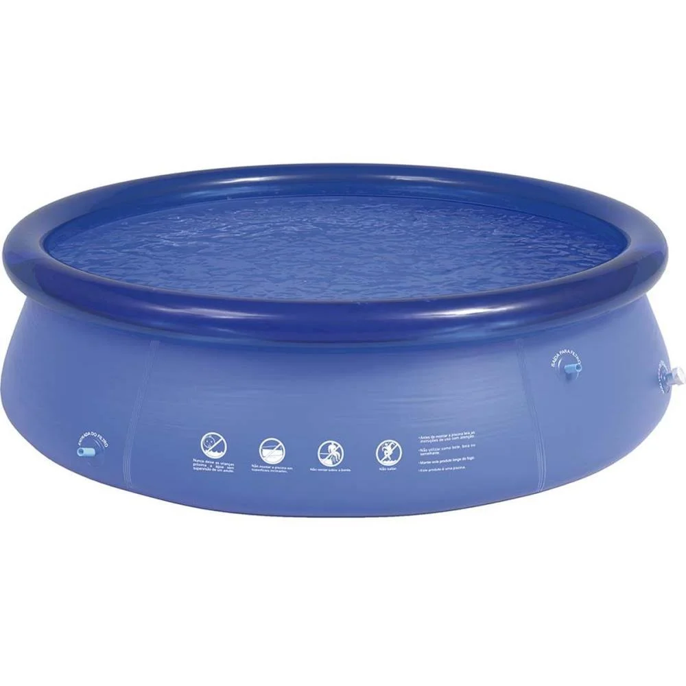 Piscina 2400L Redonda Splash Fun Mor