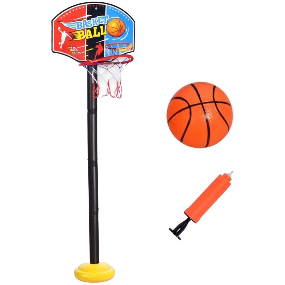 Tabela De Basquete Kit Basquete Tabela+Bola Pais E Filhos