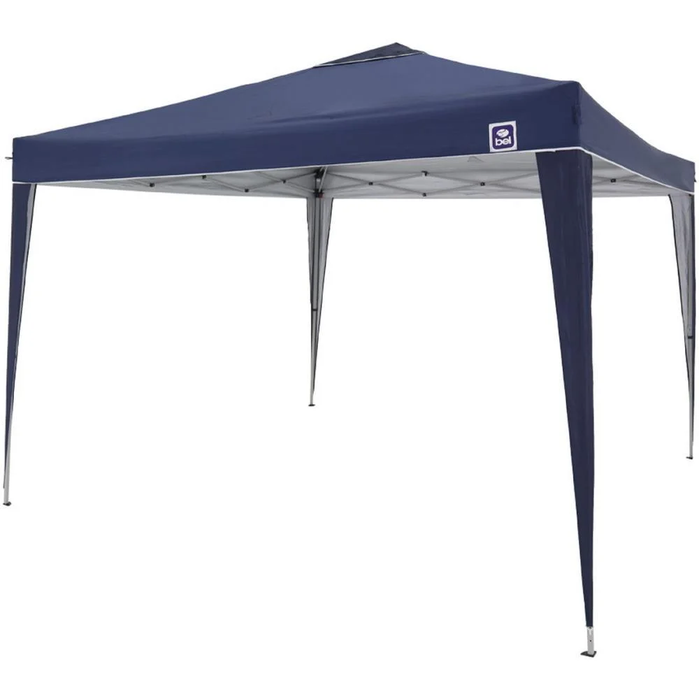 Tenda Gazebo 3X3M Azul Altura 2,60M Bel