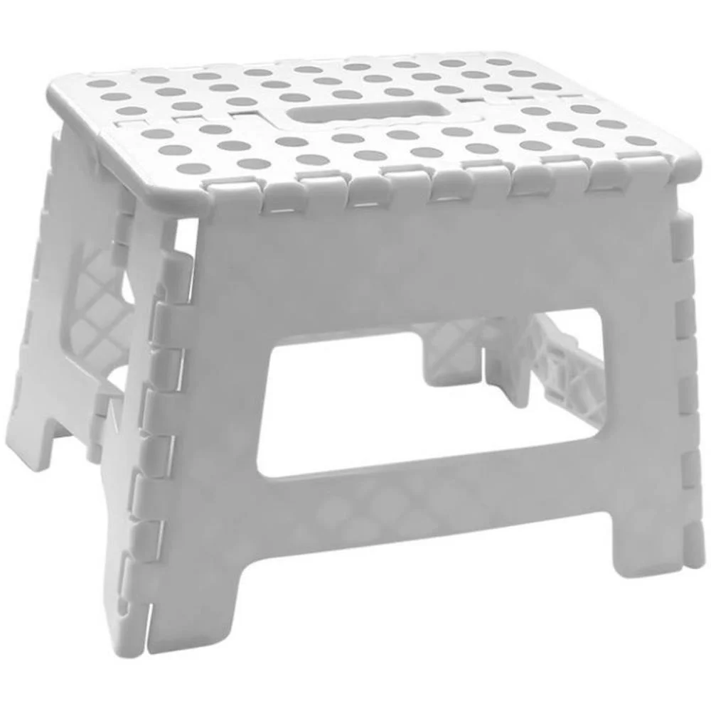 Banqueta Dobravel Multiuso Branca Powermaid