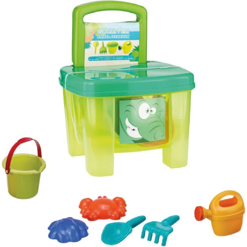 Baldinho De Praia Acqua Cadeira De Praia 6Pcs Gulliver