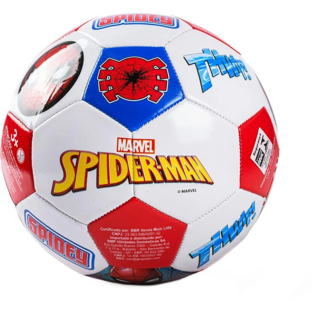 Bola De Futebol Spider Man N.05 385G Bbr