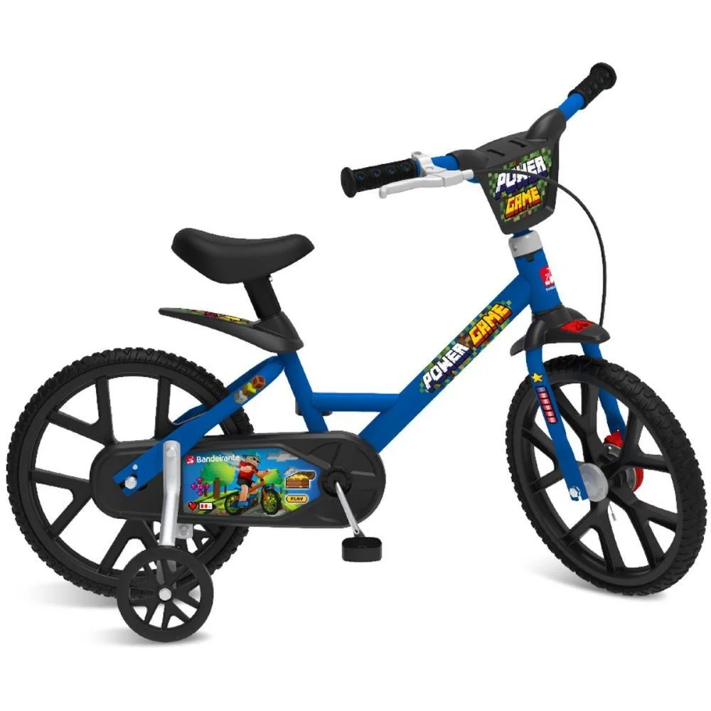 Bicicleta Infantil Aro 14 Power Game Bandeirante
