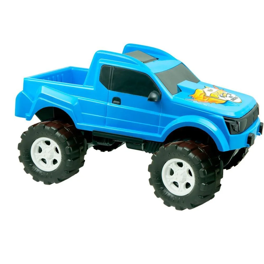 Carrinho Picape Hot Racing 37X23X20Cm S Kendy Brinquedos