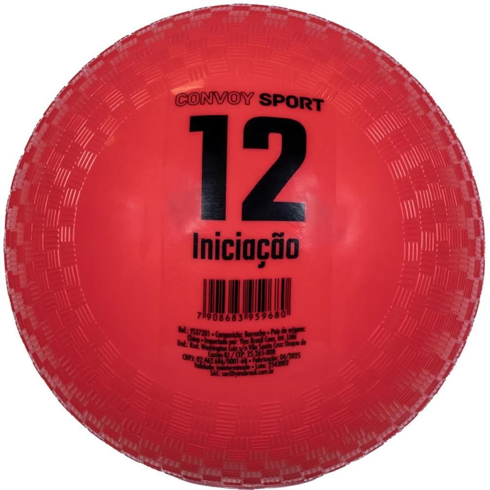 Bola De Iniciacao T12 Vermelho Yins