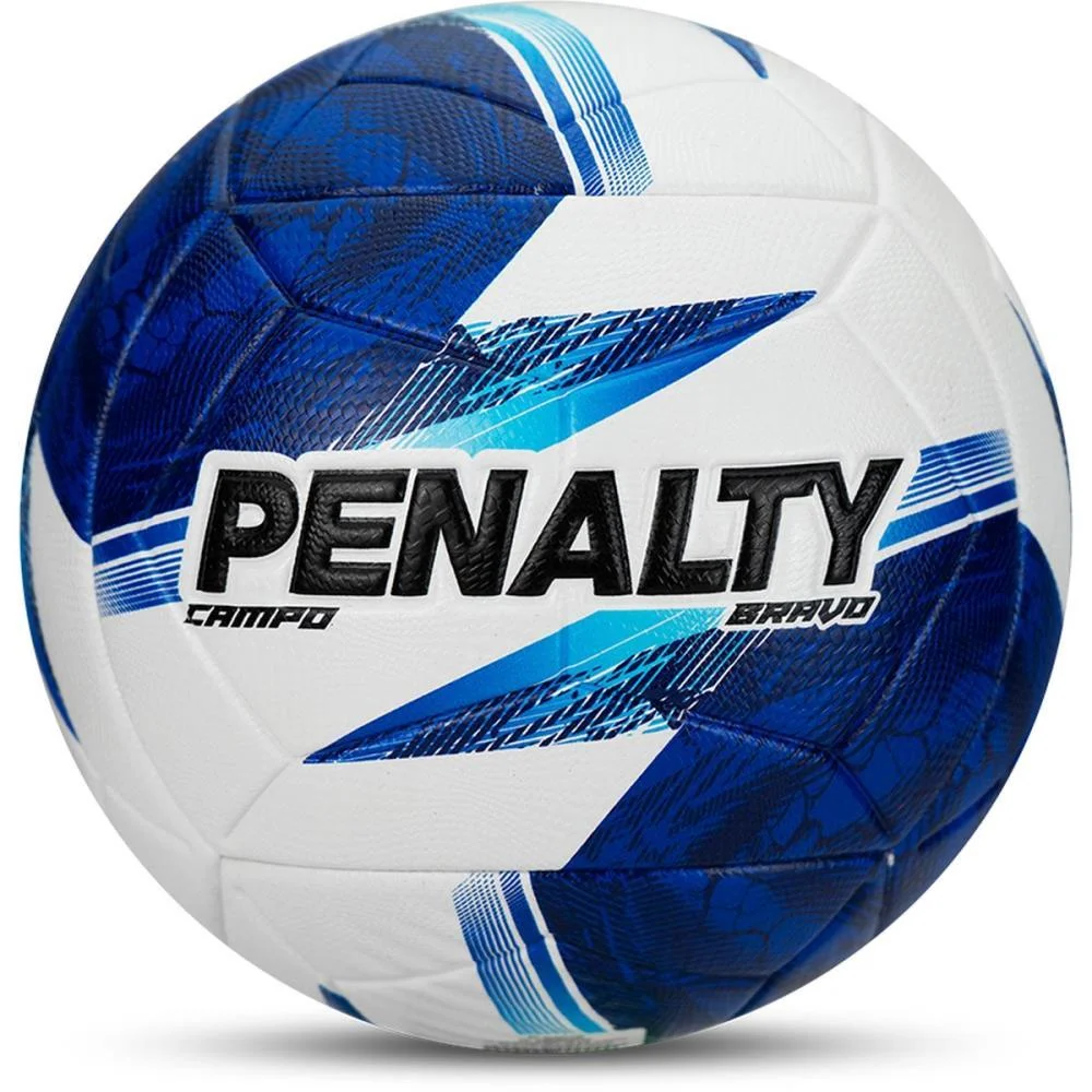 Bola De Futebol De Campo Bravo Xxvi Br-Az-Co Penalty