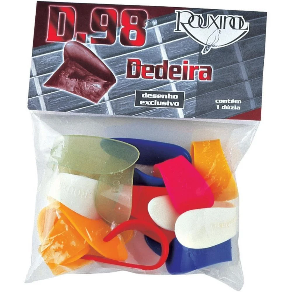 Encordoamento Dedeira Rouxinol Colorida Rouxinol (Pct.c/12)