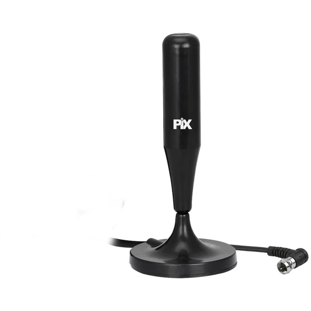 Antena Para Tv Interna Hdtv 1.8M Base C/Ima Santana Centro