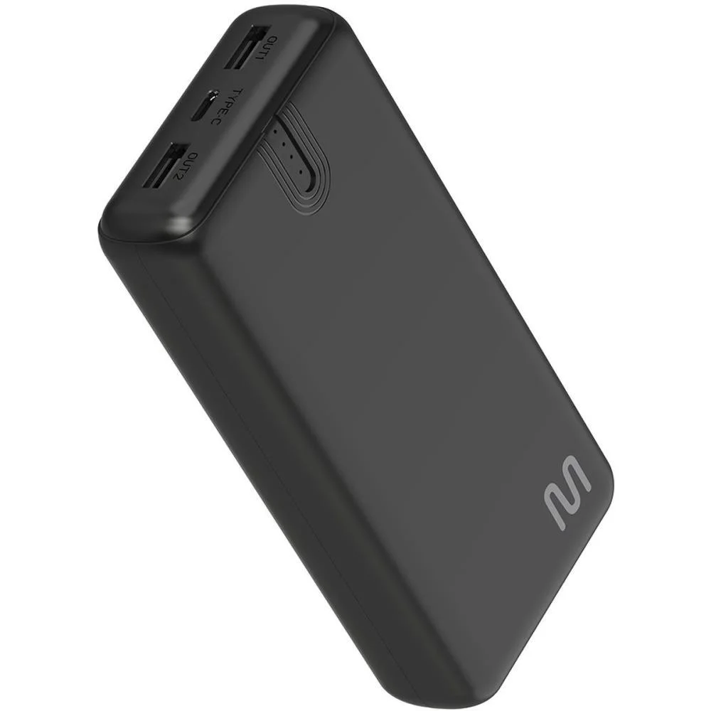 Carregador Portatil 20.000Mah C/Luz Indicad.bat.pt Multi