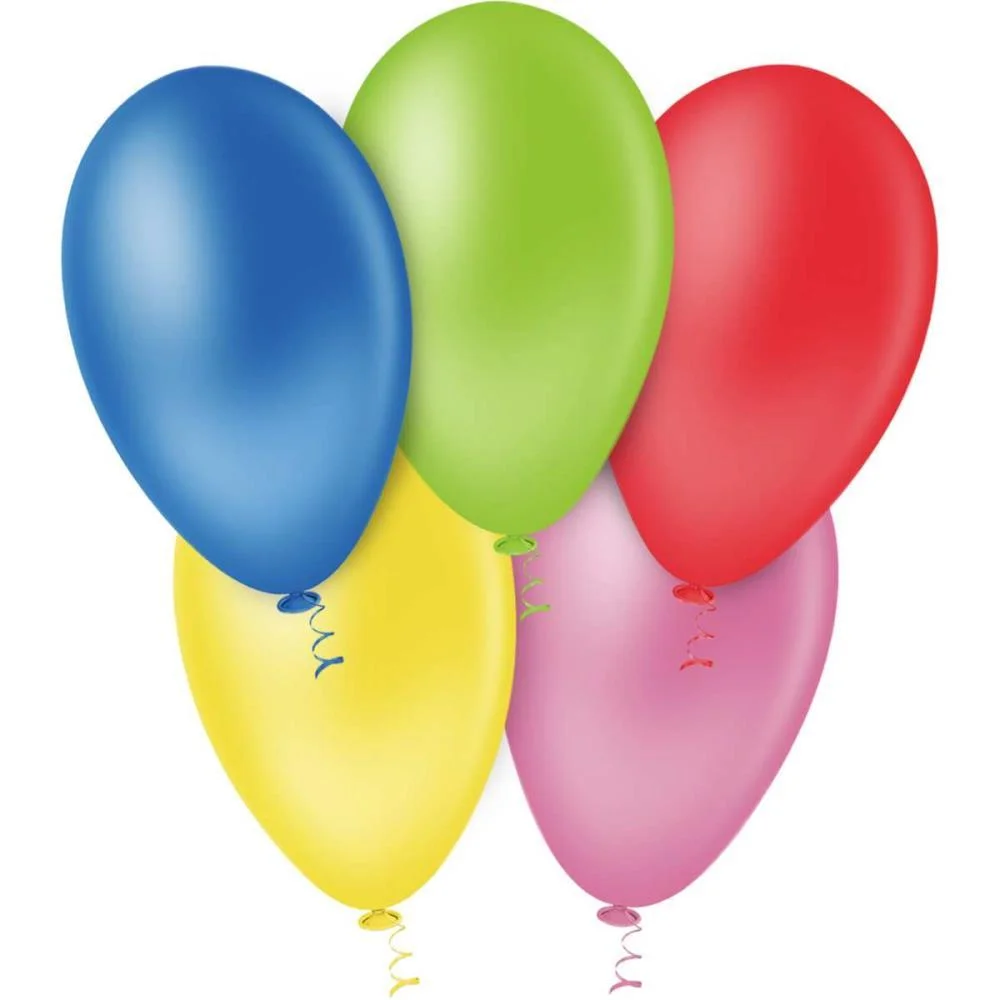 Balao 7 Liso Cores Sortidas Pic Pic Riberball (Pct.c/50)