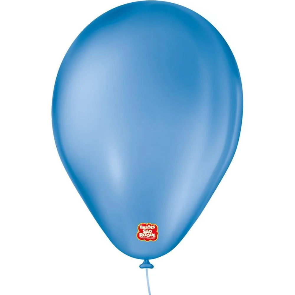 Balao 6,5 Liso Azul Classic Sao Roque (Pct.c/50)