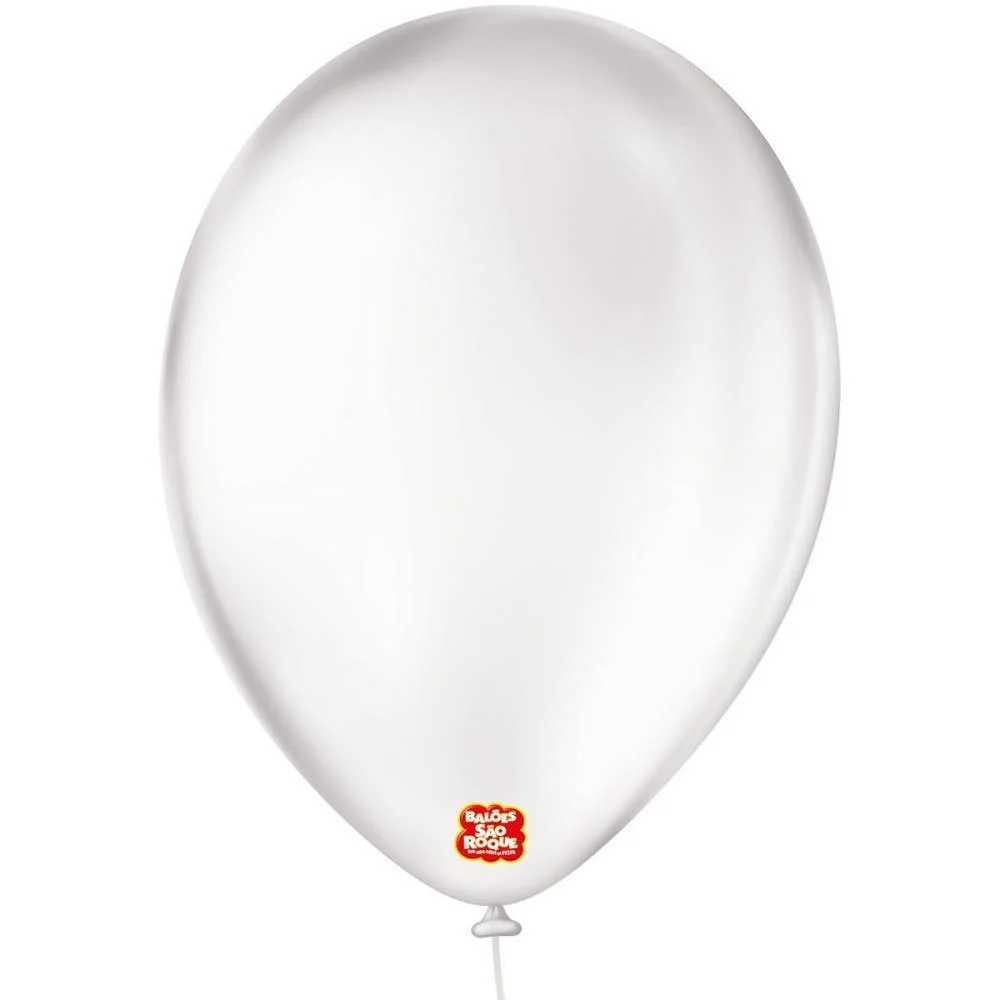 Balao 9 Liso Cristal Sao Roque (Pct.c/50)