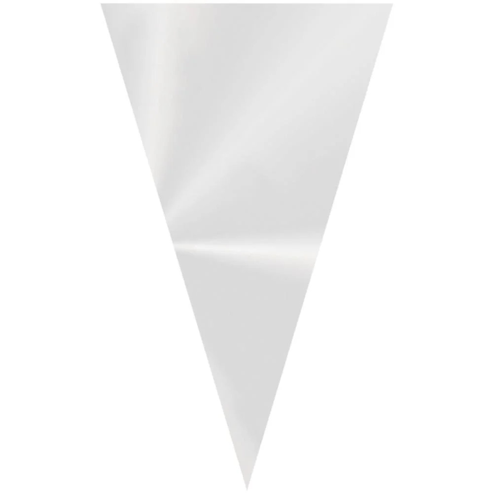 Embalagem Para Trufa/Cone Cone Incolor 18X30Cm Cromus (Pct.c/50)