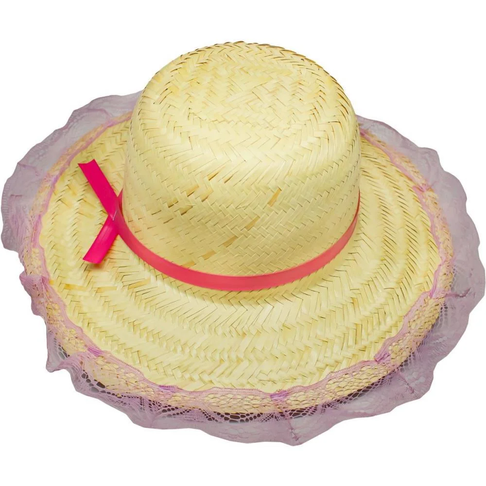 Festa Junina Chapeu Sobral C/Renda Infantil Klf Festas (Pct.c/06)