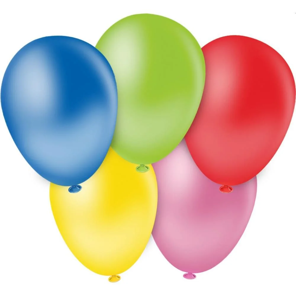 Balao 5 Liso Zerinho Liso Bombitas De Agua Riberball C/ 100 Unidades