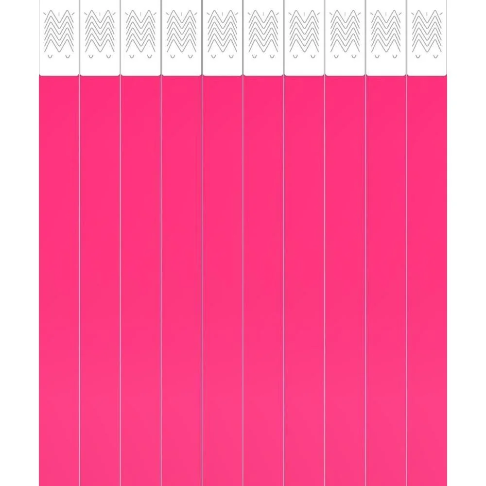 Pulseira Identificacao Laser Pro Pink Tecnomidia (Pct.c/50)