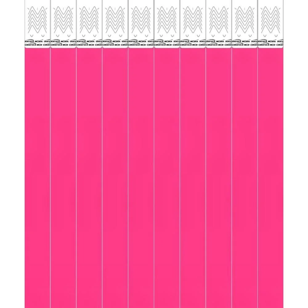 Pulseira Identificacao Med Pink Tecnomidia (Pct.c/50)