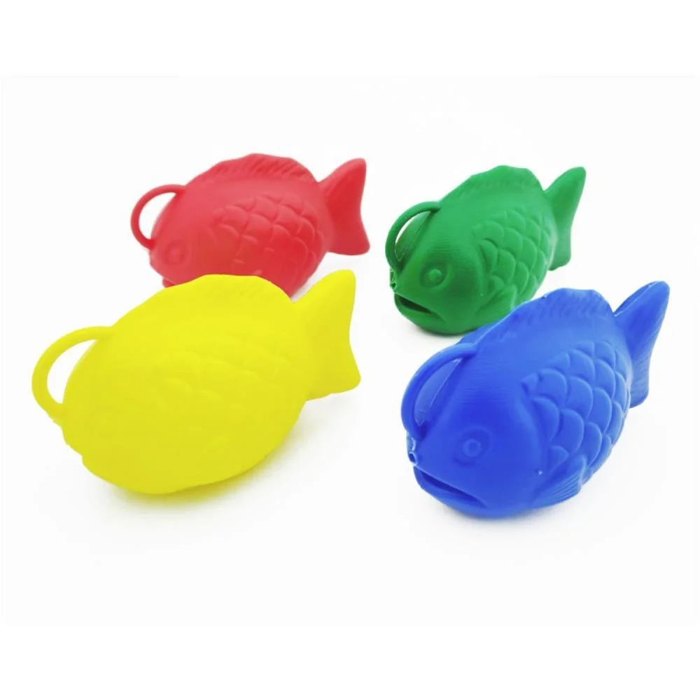 Artigo Para Festa Peixe P/Pescaria Soprado 9Cm S Leplastic (Pct.c/10)