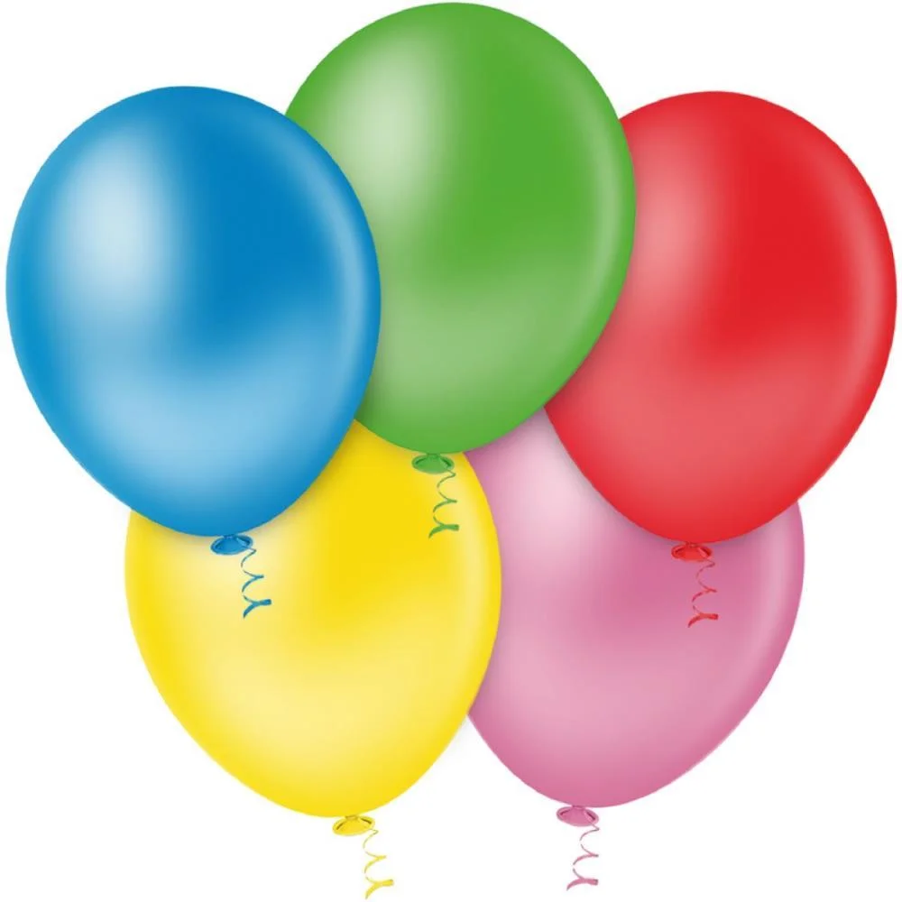 Balao 8 Liso Cores Sortidas Pic Pic Riberball (Pct.c/50)