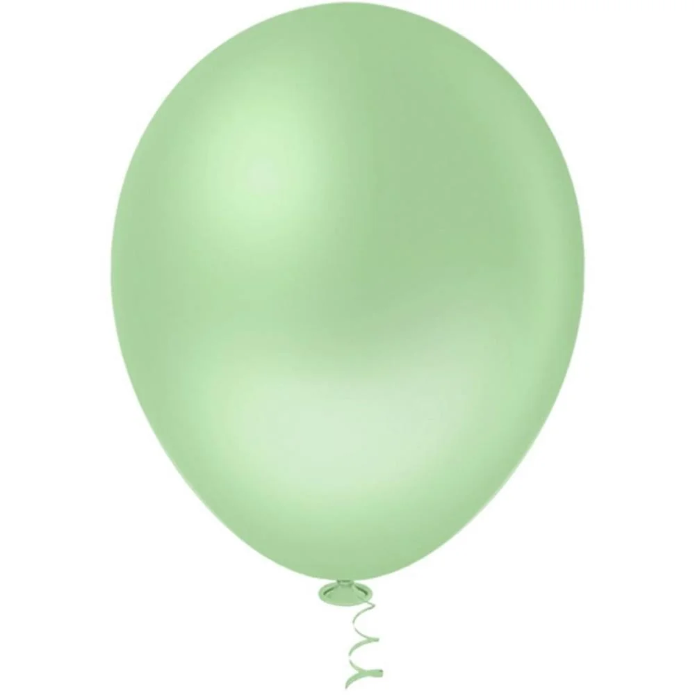 Balao 5 Liso Verde Eucalipto Riberball (Pct.c/50)