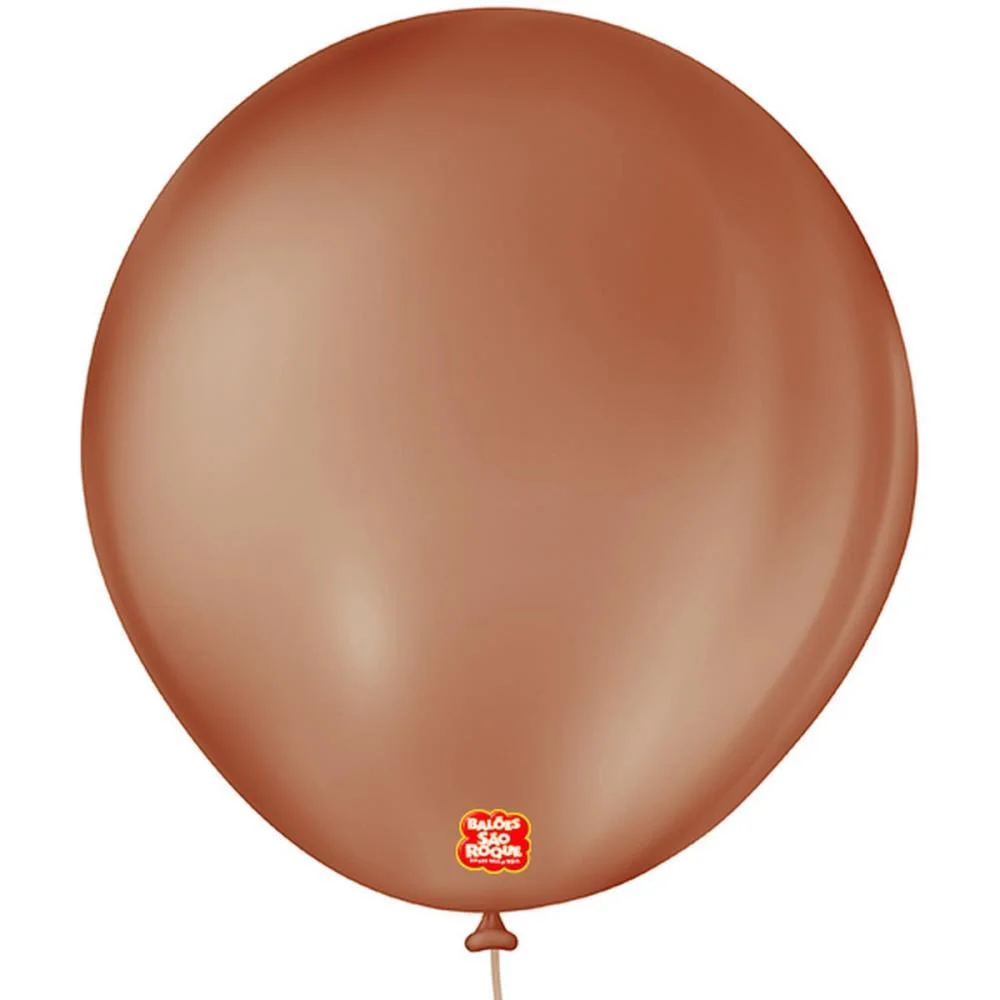 Balao 7 Liso Redondo Cafe Brasil Sao Roque (Pct.c/50)