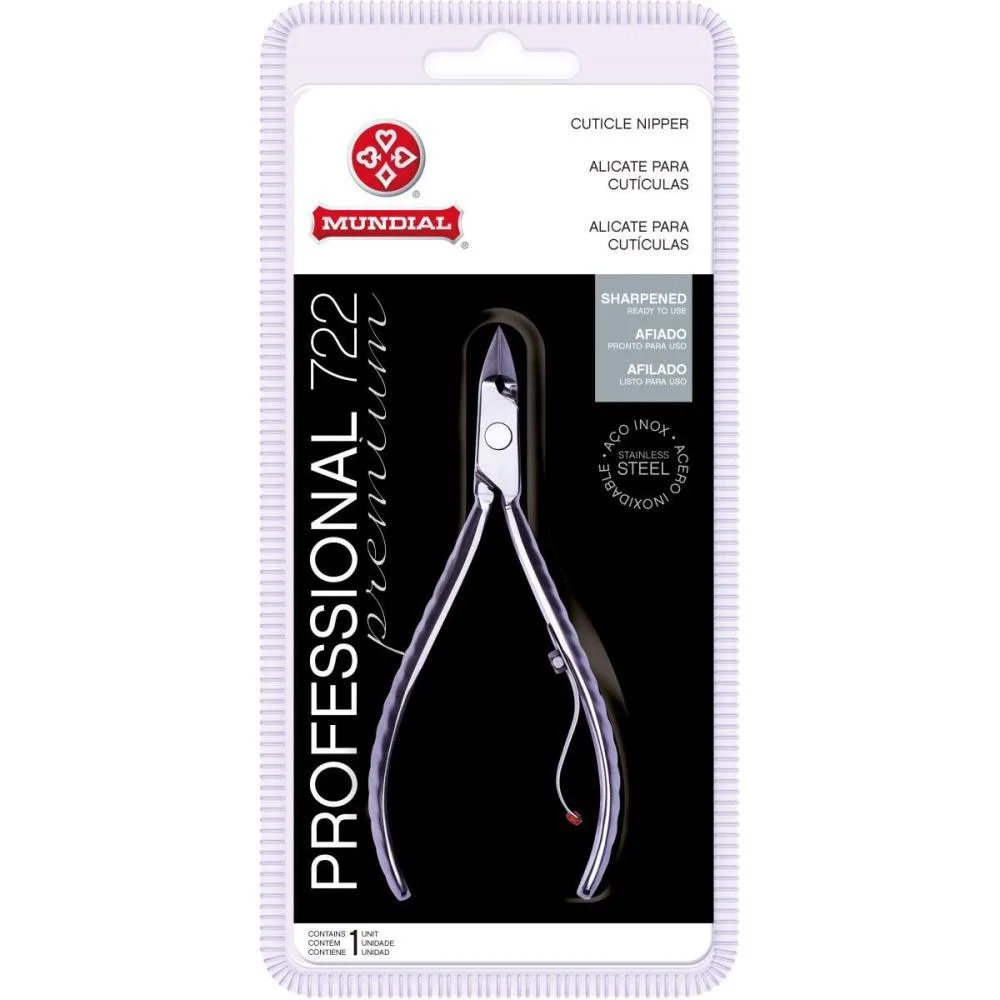 Alicate Higiene Pessoal P/Cuticula Inox Pq Mundial